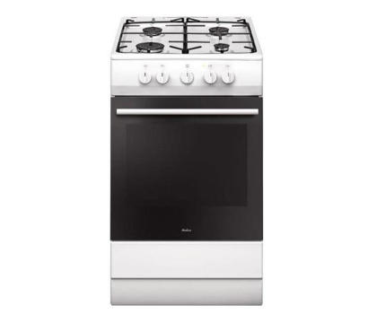 Kuchenka gazowa AMICA 57GGH4.23ZpP(W) EasyClean, Równomierne Pieczenie, 50cm